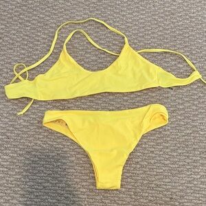 Yellow Bikini Set